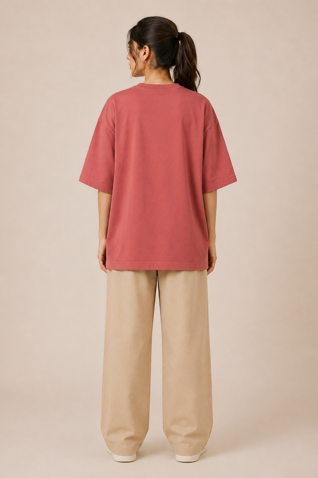 ASLI AALSI Coral Unisex Oversized T-Shirt
