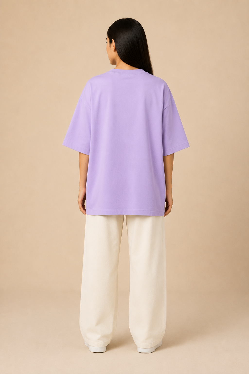 ASLI AALSI Lavender Unisex Oversized T-Shirt