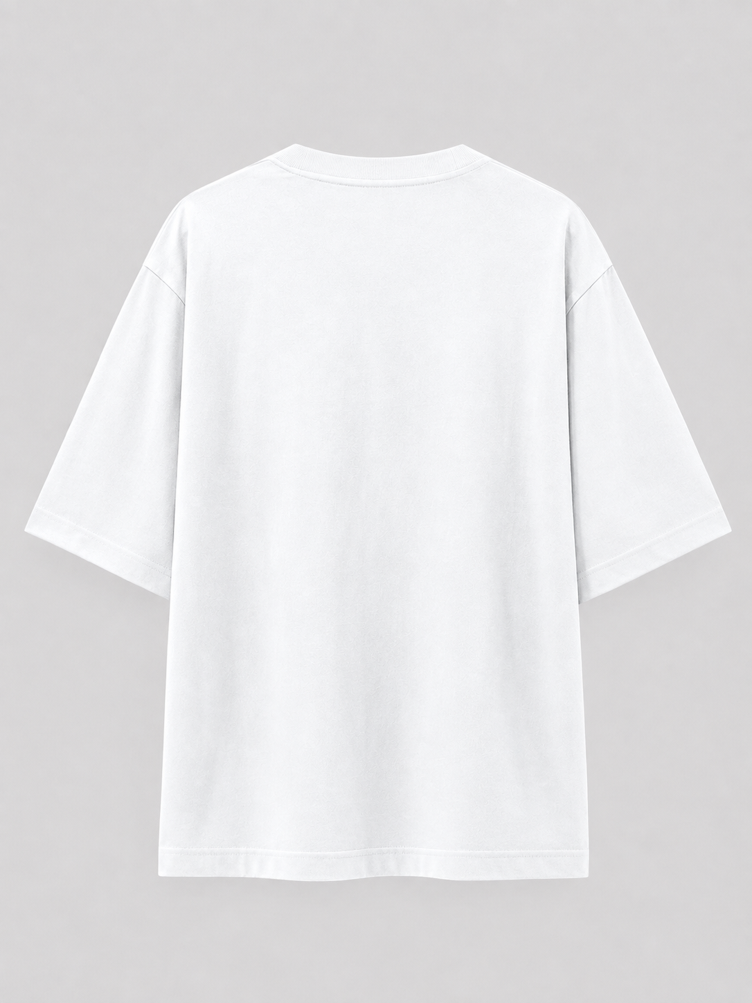 ASLI AALSI White Unisex Oversized T-Shirt