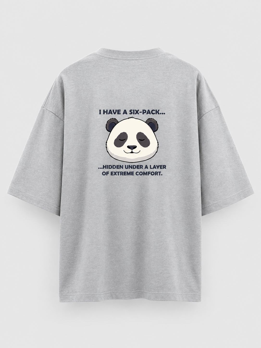 Panda Unisex Oversized T-Shirt