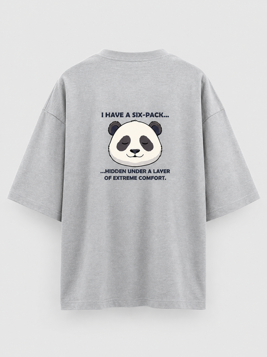 Panda Unisex Oversized T-Shirt