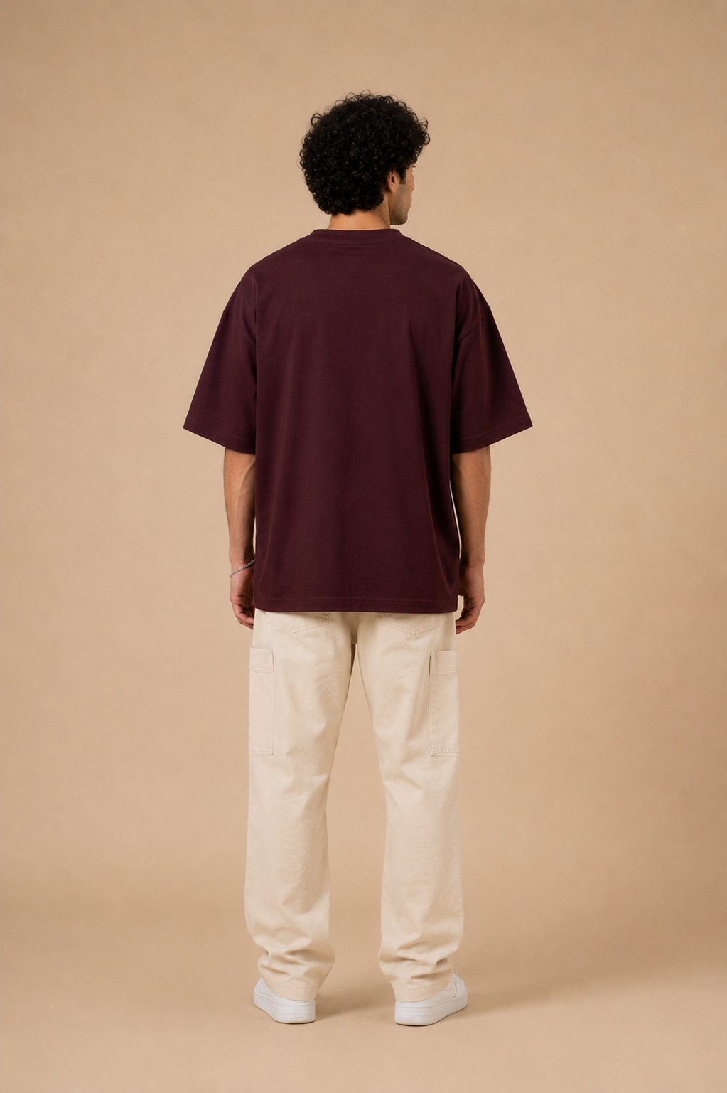 Goku - Dragon Ball Z Maroon Unisex Oversized T-Shirt