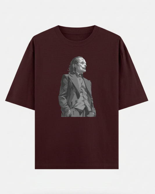 Joker Greytone Unisex Oversized T-Shirt