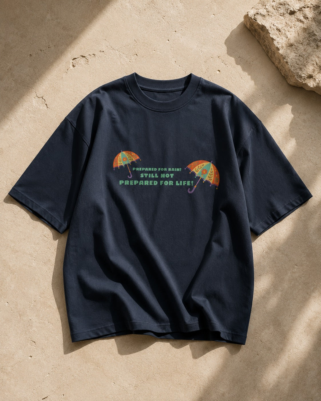 Prepared for Rain Unisex Oversized T-Shirt