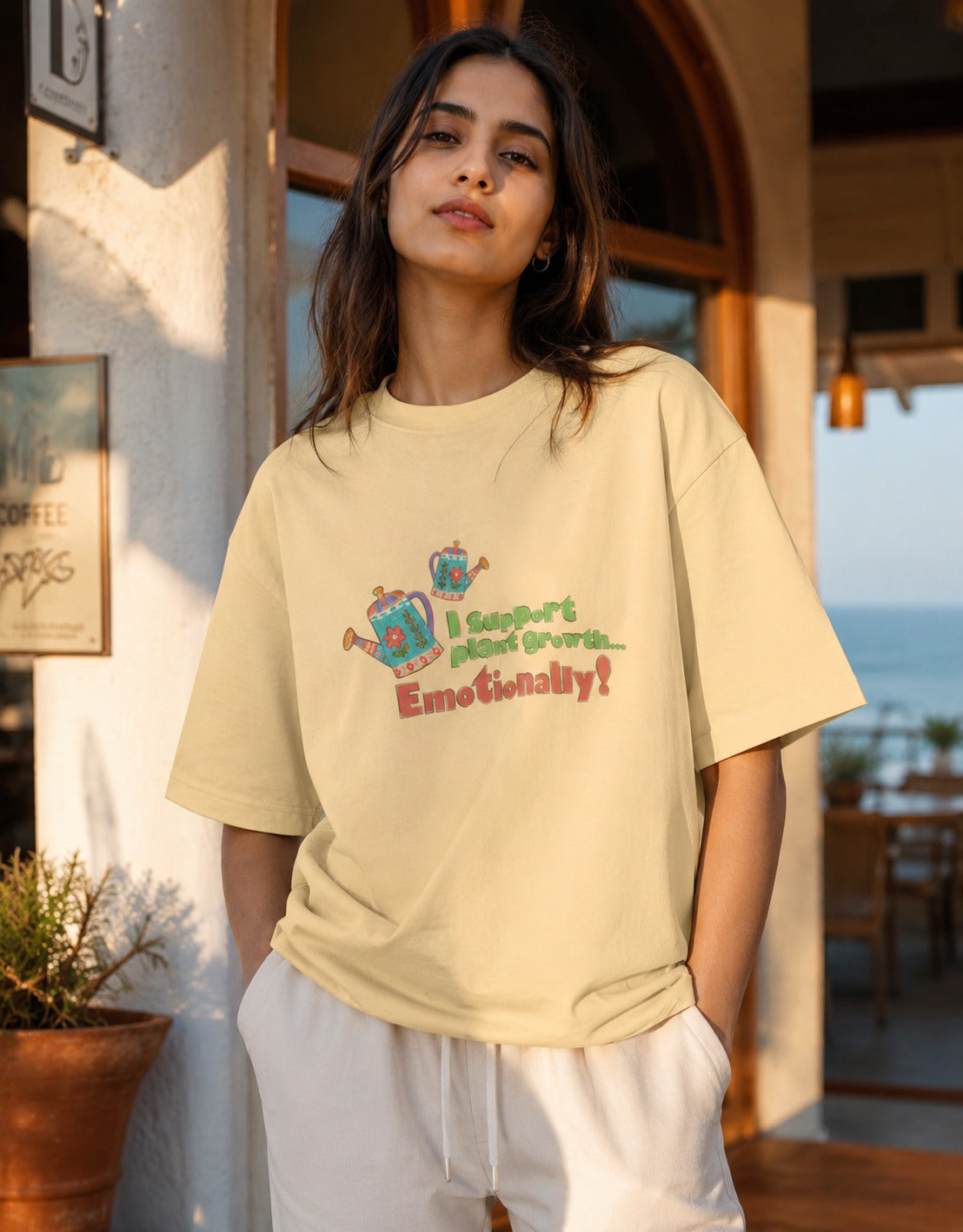 Plant Lover Unisex Oversized T-Shirt
