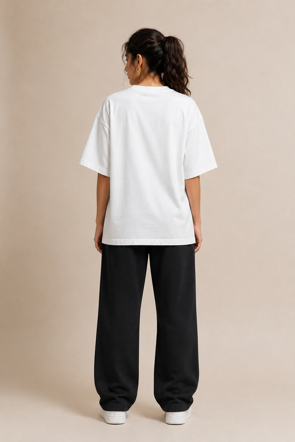 Abstract Sunset Unisex Oversized T-Shirt