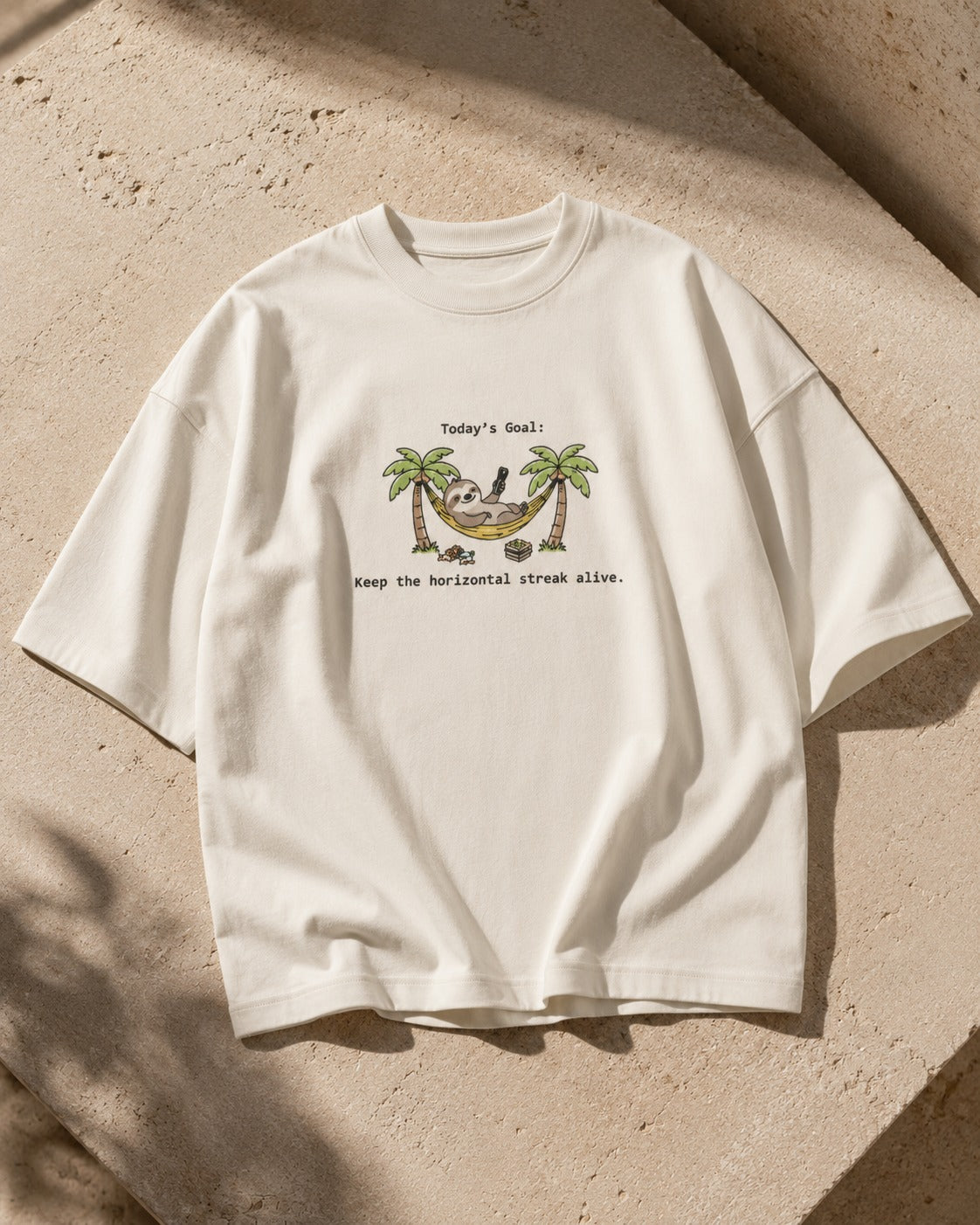 Beach Goals Unisex Oversized T-Shirt