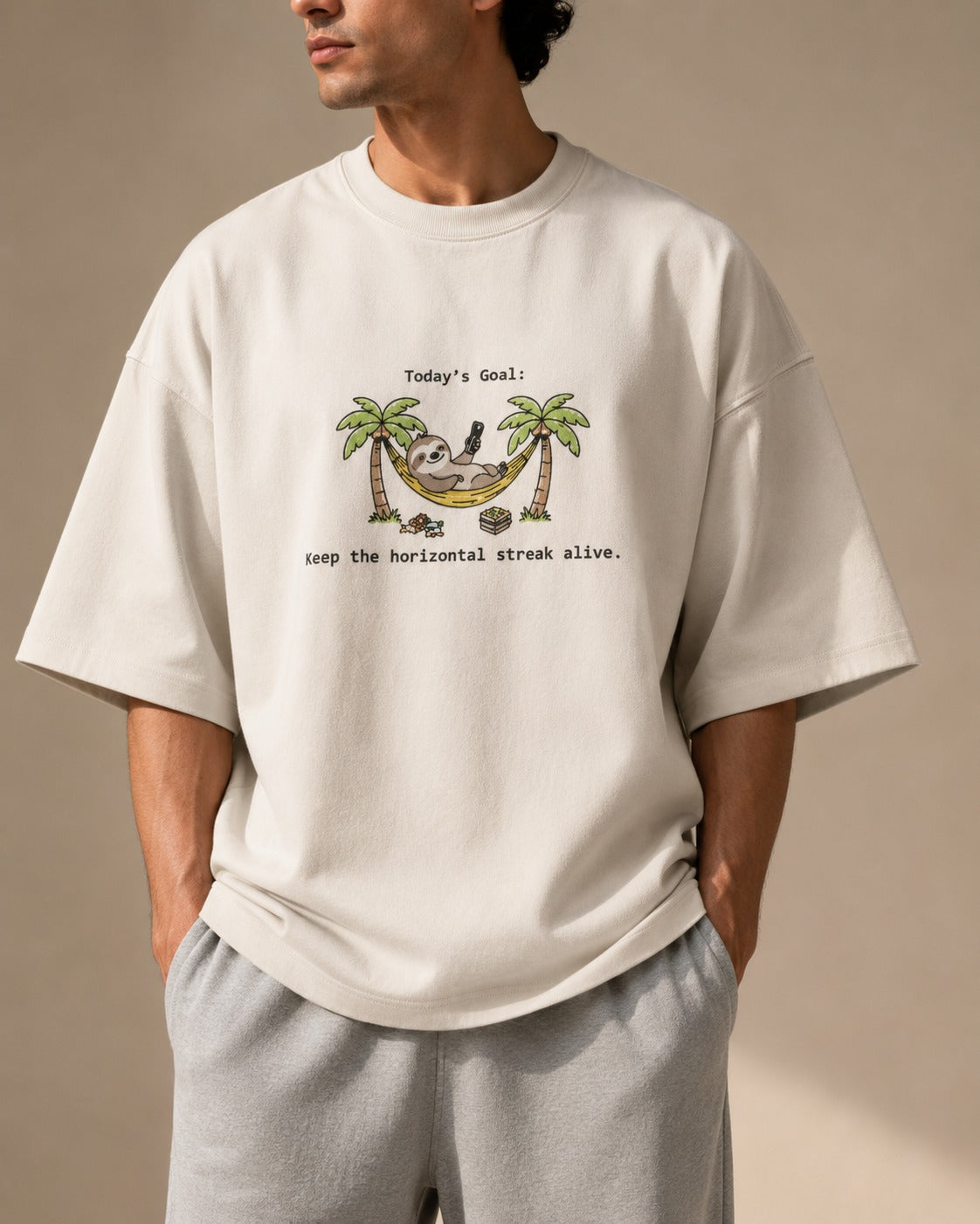 Beach Goals Unisex Oversized T-Shirt