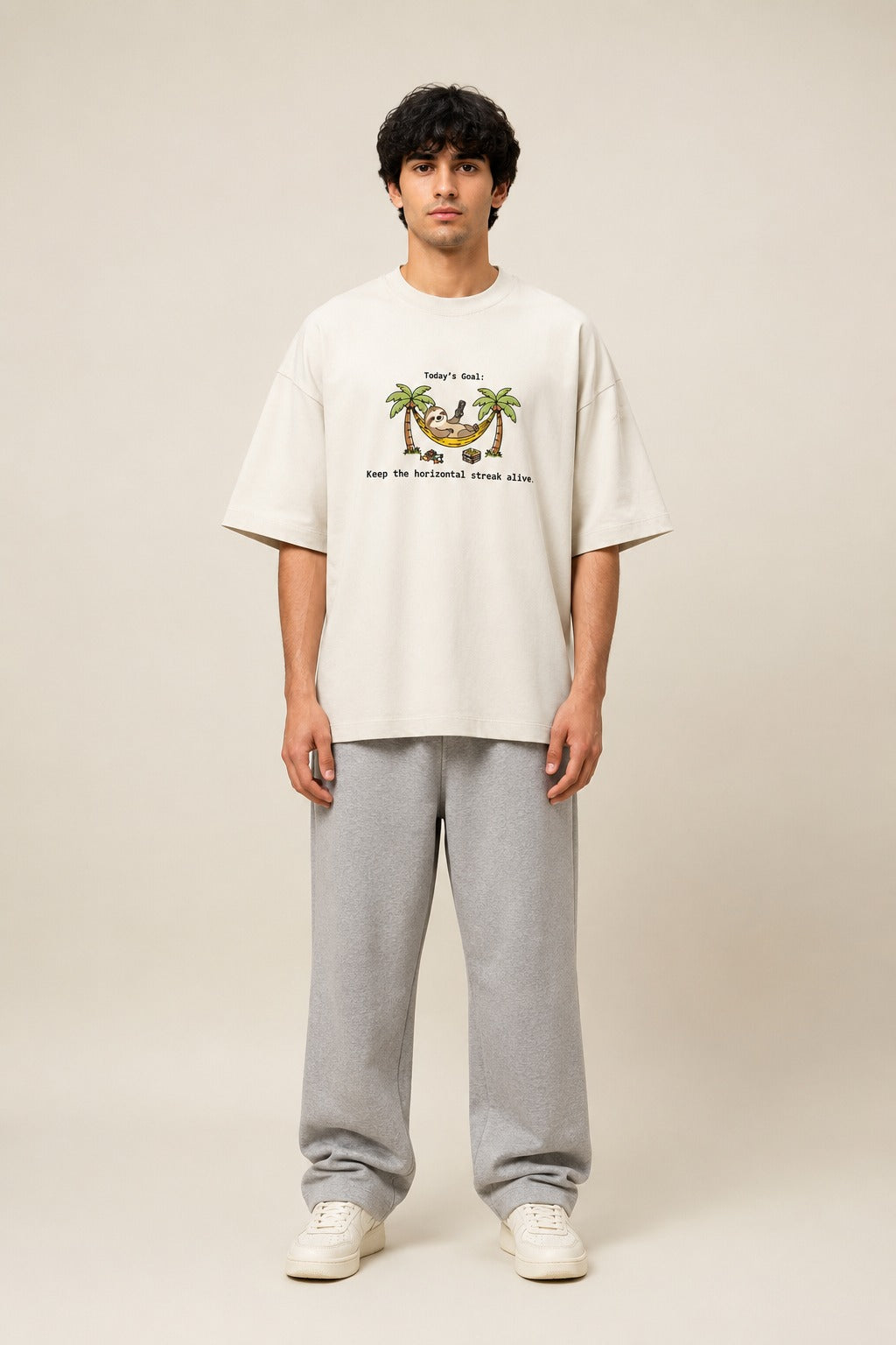 Beach Goals Unisex Oversized T-Shirt