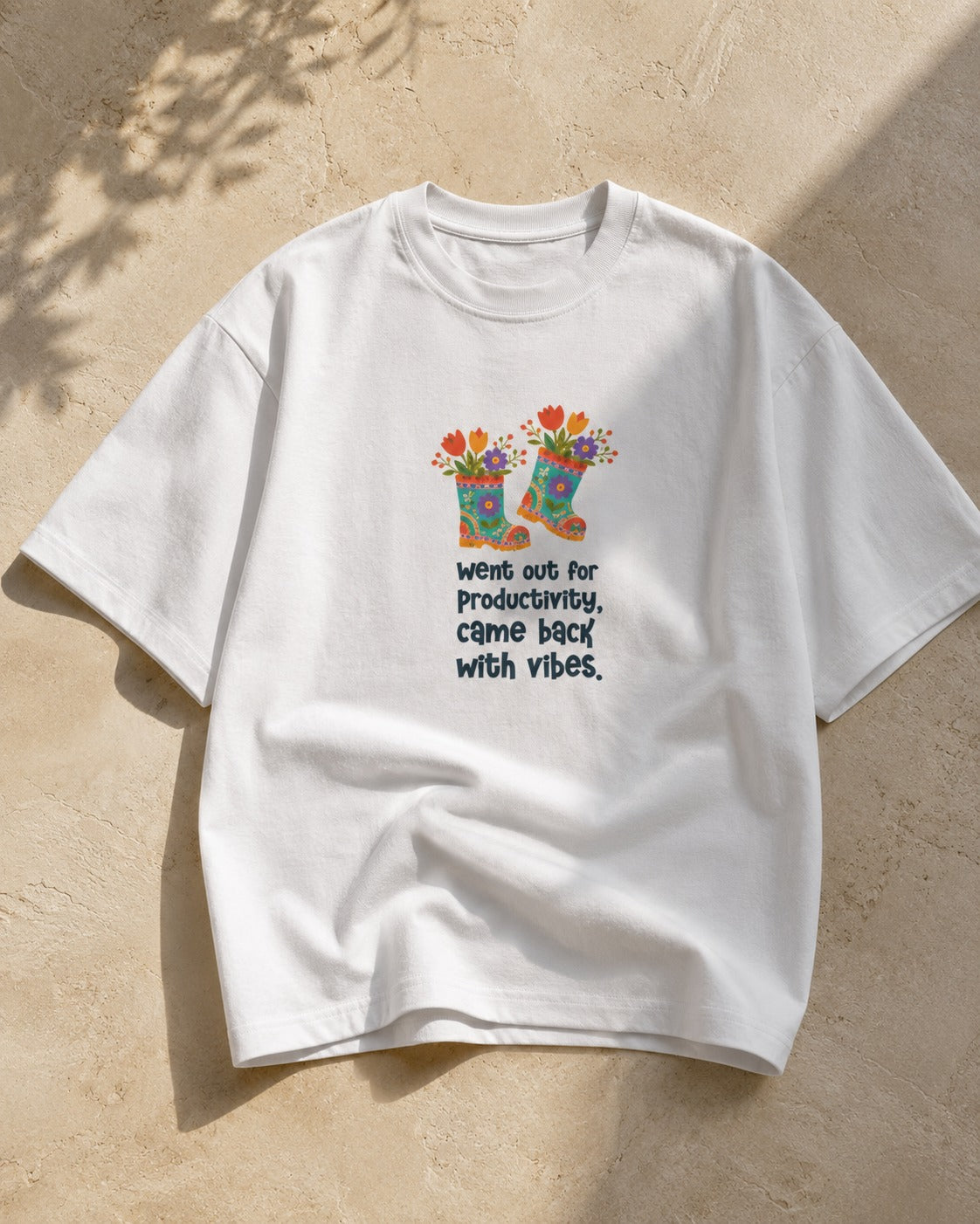Productive Vibes Unisex Oversized T-Shirt