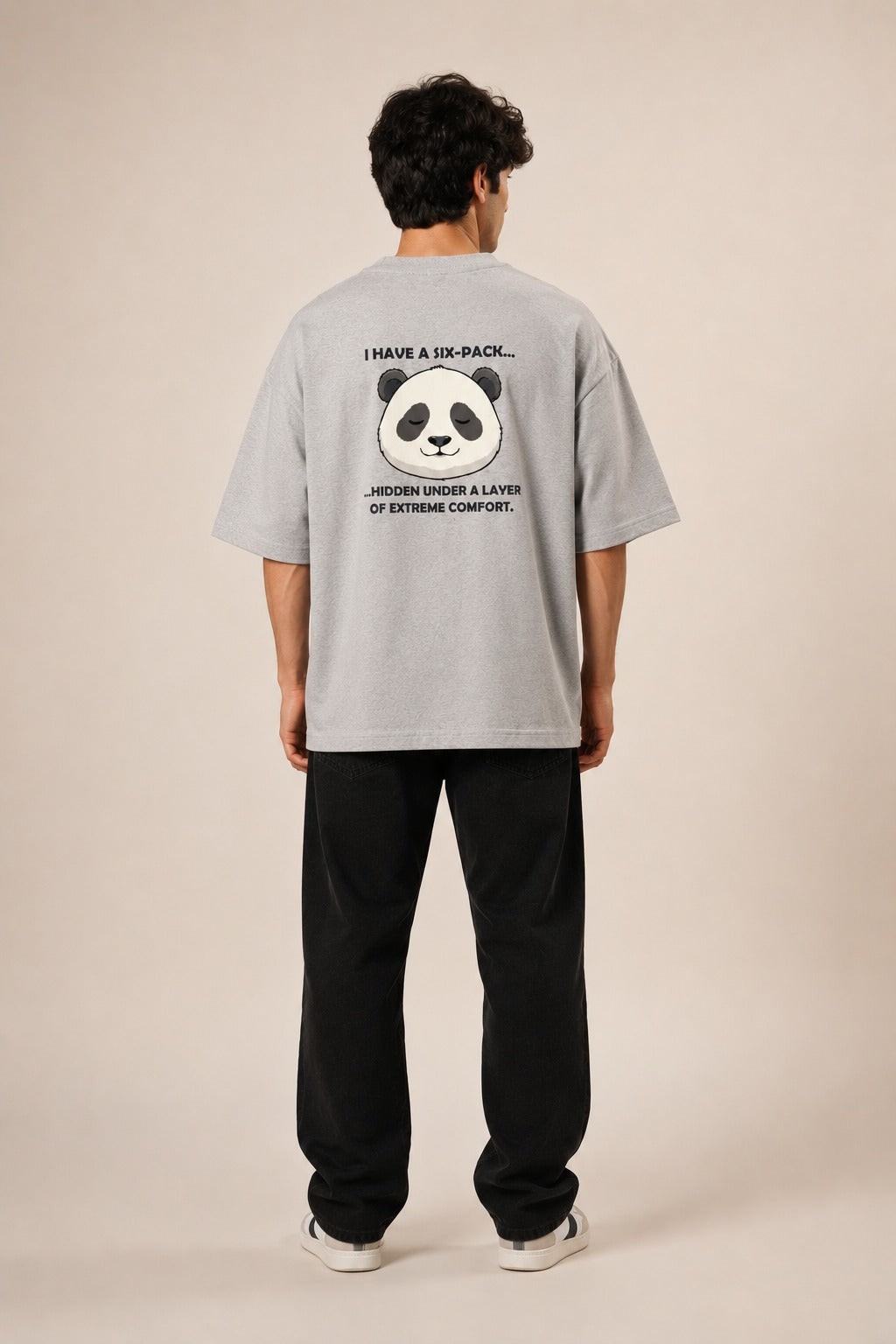 Panda Unisex Oversized T-Shirt