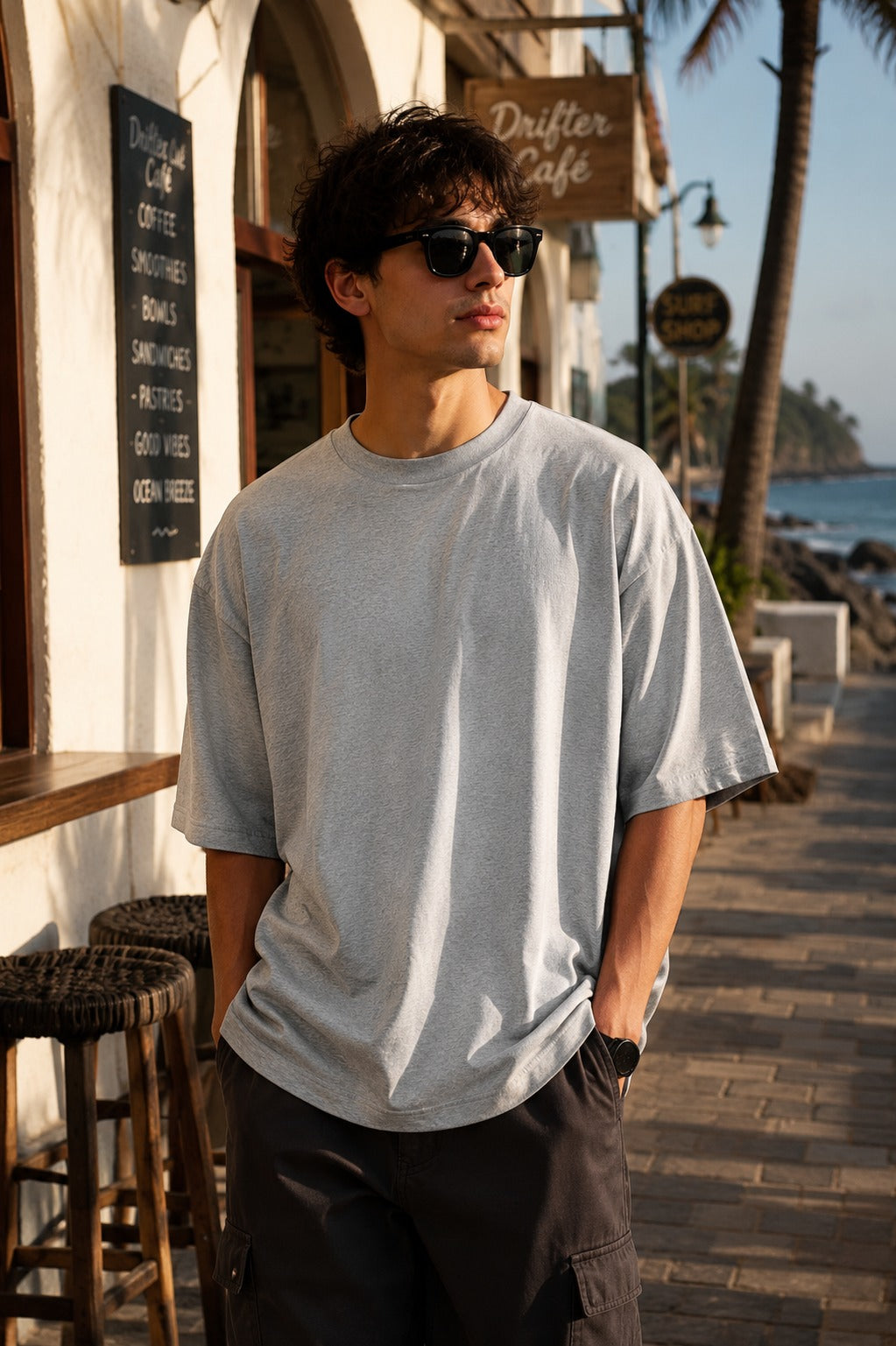 Panda Unisex Oversized T-Shirt