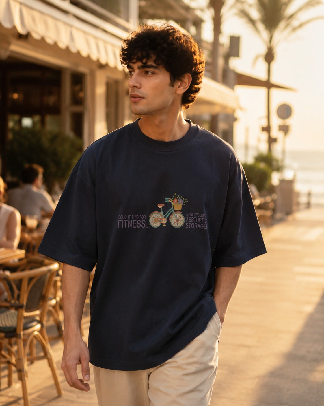 Aesthetic Storage Unisex Oversized T-Shirt