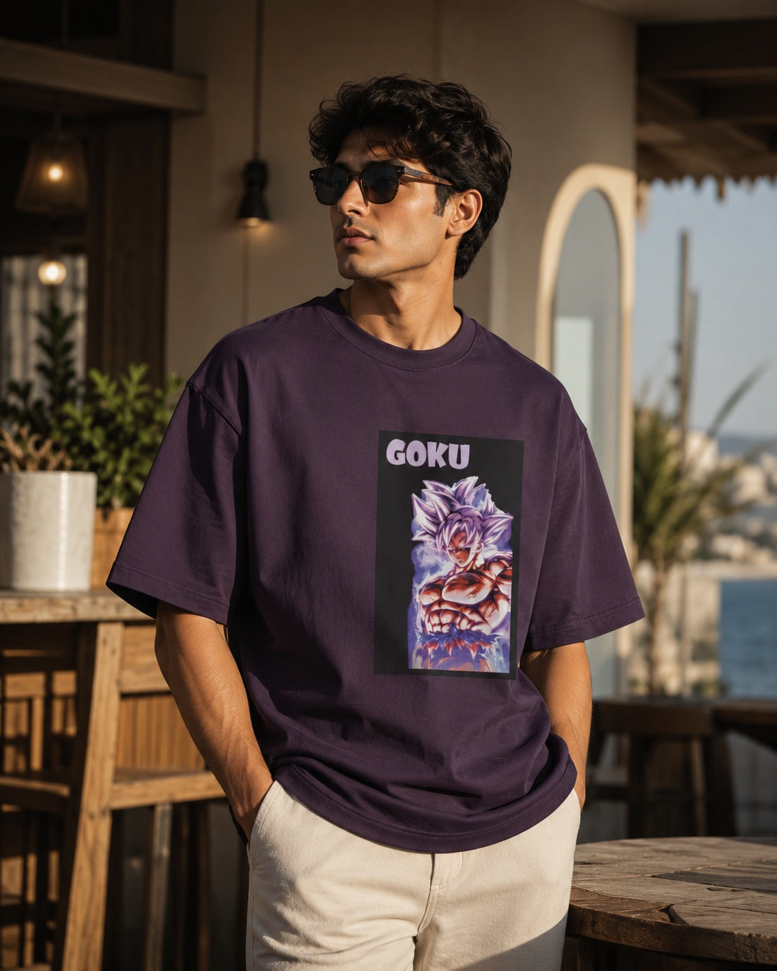 Goku Unisex Oversized T-Shirt