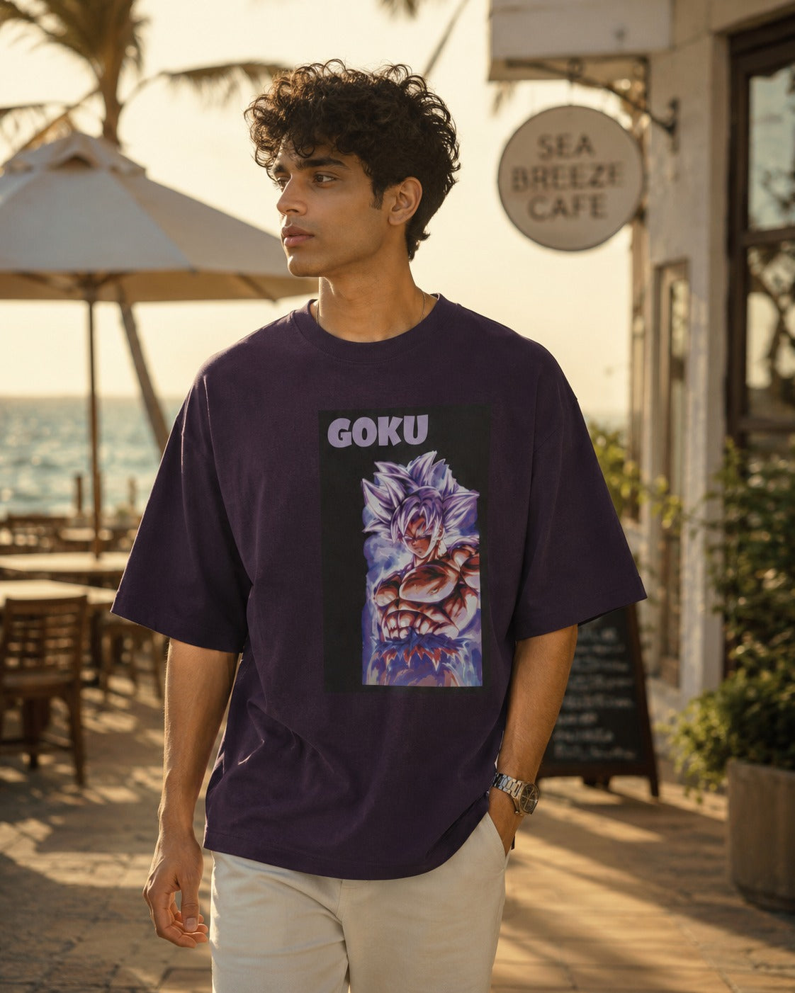 Goku Unisex Oversized T-Shirt