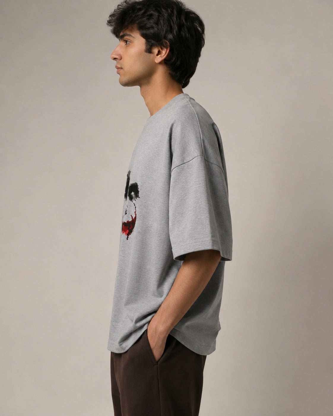Why So Serious? Unisex Oversized T-Shirt