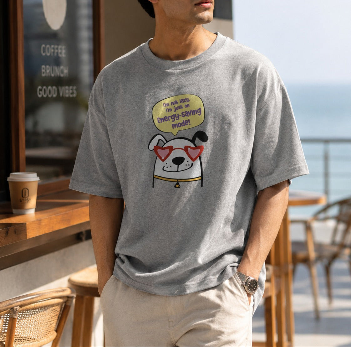 Cool Pup Unisex Oversized T-Shirt