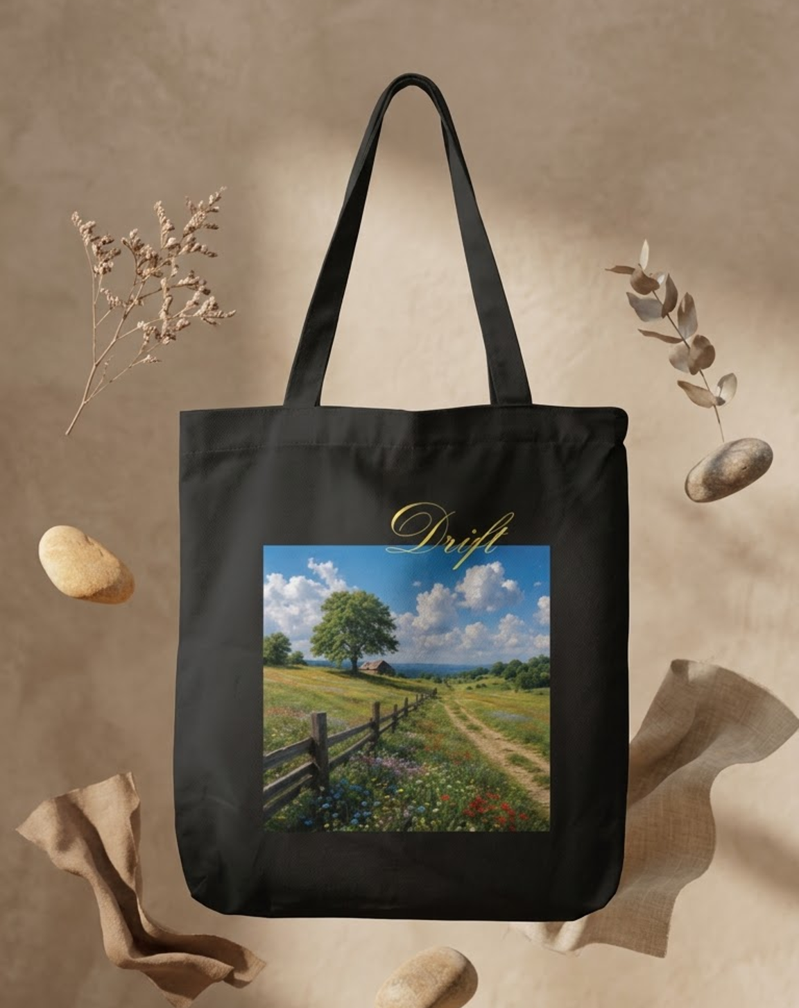 Drift Farmside Tote Bag Zipper
