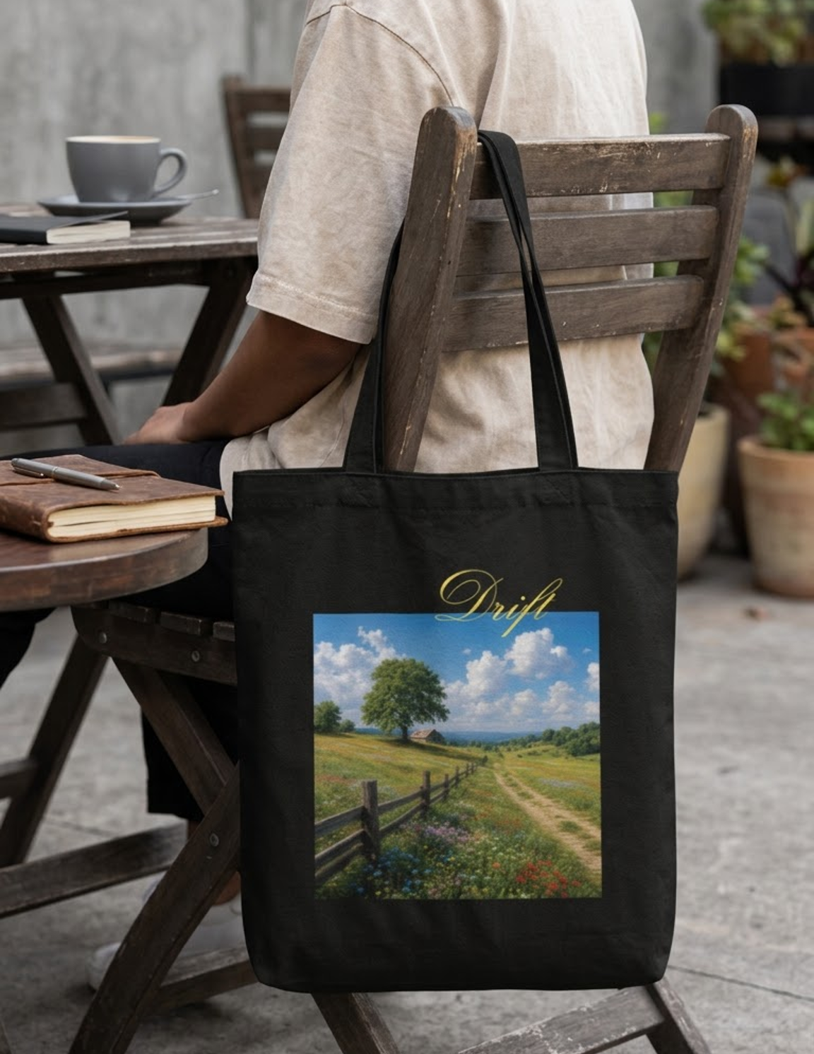 Drift Farmside Tote Bag Zipper